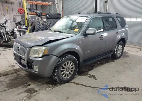 2008 Mercury Mariner Premier z USA, uszkodzony, nr VIN 4M2CU97178KJ27553